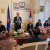 越南驻法国代表机构祝贺老挝2022年传统新年