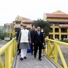 印度下议院议长访问广宁省下龙湾