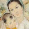 黎氏榴的“母亲和孩子”画作价值达到52.92万欧元