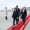 希腊总统抵达河内 开始对越南进行正式访问