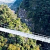 山罗省木州县的世界最长玻璃桥——白龙桥正式落成