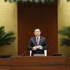 第十五届国会第三次会议：国会主席王廷惠要求发展健康、优质、高效信贷机构体系