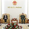 越南国防部副部长黄春战会见美国副国务卿温迪•舍曼