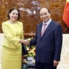 越南国家主席阮春福会见澳大利亚驻越南大使罗宾·穆迪