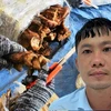 岘港市：一男子因涉嫌走私珍稀野生动物被抓