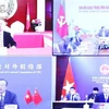 越共中央对外部长与中共中央对外联络部长举行视频会谈