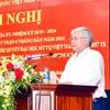 越南祖国阵线中央委员会主席杜文战在兴安省进行调研