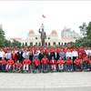 越南国旗在2022年东南亚残疾人运动会上高高飘扬