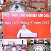 越南政府总理主持有关人口数据库提案总结全国视频会议