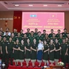 为老挝人民军举行军事历史专业培训活动