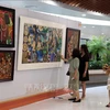 越南美术协会年度举行的中南部和西原地区美术展拉开序幕