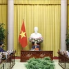 越南国家主席阮春福会见日本自民党青年议员代表团
