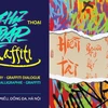 “书法与涂鸦对话”展览展在河内文庙-国子监开展