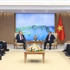 越南政府总理范明政会见欧洲议会国际贸易委员会主席兰格