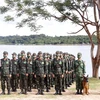 老越柬三国军队联合救援演练首次在万象正式开幕
