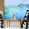 越南政府总理范明政会见日本国际协力银行行长林信光