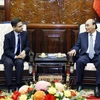 越南国家主席阮春福会见印度驻越大使