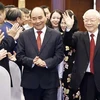 越南党和国家领导人出席国家主席办公厅重新设立30周年庆典