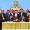 越南昆嵩省与老挝萨拉万省签署2022-2027年合作备忘录