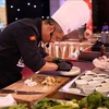岘港厨师参加国际烹饪艺术比赛