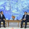 范明政总理会见韩国驻越南大使朴能运