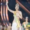 2022年国际和平小姐大赛：越南佳丽段天恩入围人气排行榜前十