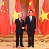 越共中央总书记阮富仲会见中国国务院总理李克强