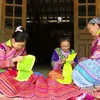  越南宣光省蒙族人保留与弘扬刺绣手艺