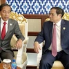 东盟峰会：政府总理范明政会见印尼总统佐科·维多多