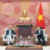 越南国会常务副主席陈青敏会见比利时参议院第一副议长安德里斯·格雷弗罗伊