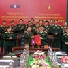 山罗省军事指挥部与老挝琅勃拉邦省军事指挥部举行定期工作会议