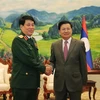 越老建交60周年：越南人民军总政治局主任率团访问老挝
