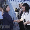 越南国家副主席武氏映春抵达突尼斯 开始出席第十八届法语国家组织峰会之旅