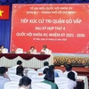 越南国家主席阮春福在胡志明市开展接待选民活动