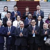 越南国家主席阮春福会见出席东盟经济协会联合会会议的科学家