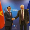 越南外交部长裴青山会见欧盟外交与安全政策高级代表兼欧洲委员会副主席博雷利