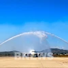 越游航空公司开通首条国际航线