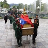  越老建交60周年： 10具在老挝北部牺牲的越南专家和志愿军烈士遗骸回国