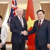 越南领导人向澳大利亚领导人致 国庆贺电