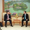 越南政府副总理陈红河会见日本国际协力机构驻越首席代表