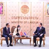 越南和泰国深化劳务合作