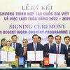 越南与国际劳动组织签署2022-2026年体面劳动合作框架