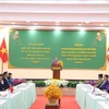 越南隆安省和西宁省领导在柬埔寨柴桢省开展当地传统新年拜年活动