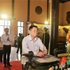 中央宣教部长阮仲义造访清化省