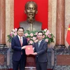 越南国家主席向越南驻日本大使颁发任命书