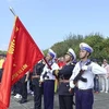 2023年越南侨团探访长沙岛县军民和海上高脚屋DK1之旅圆满结束