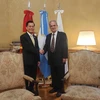 越南外交部副部长何金玉会见阿根廷外交、国际贸易及宗教事务部代理部长