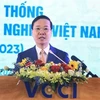 越南国家主席武文赏出席越南工商联合会传统日60周年庆典