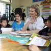 比利时王后玛蒂尔德对越南儿童权益工作印象深刻