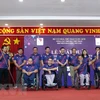 越南残疾人体育代表团出征第12届东南亚残疾人运动会